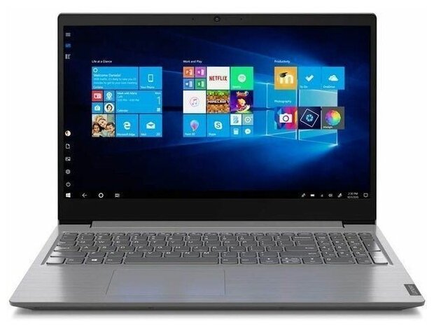 Ноутбук Lenovo V15-IIL Core i5 1035G1 8Gb SSD512Gb Intel UHD Graphics 15.6 TN FHD (1920x1080) noOS grey WiFi BT Cam 82C500FNRU