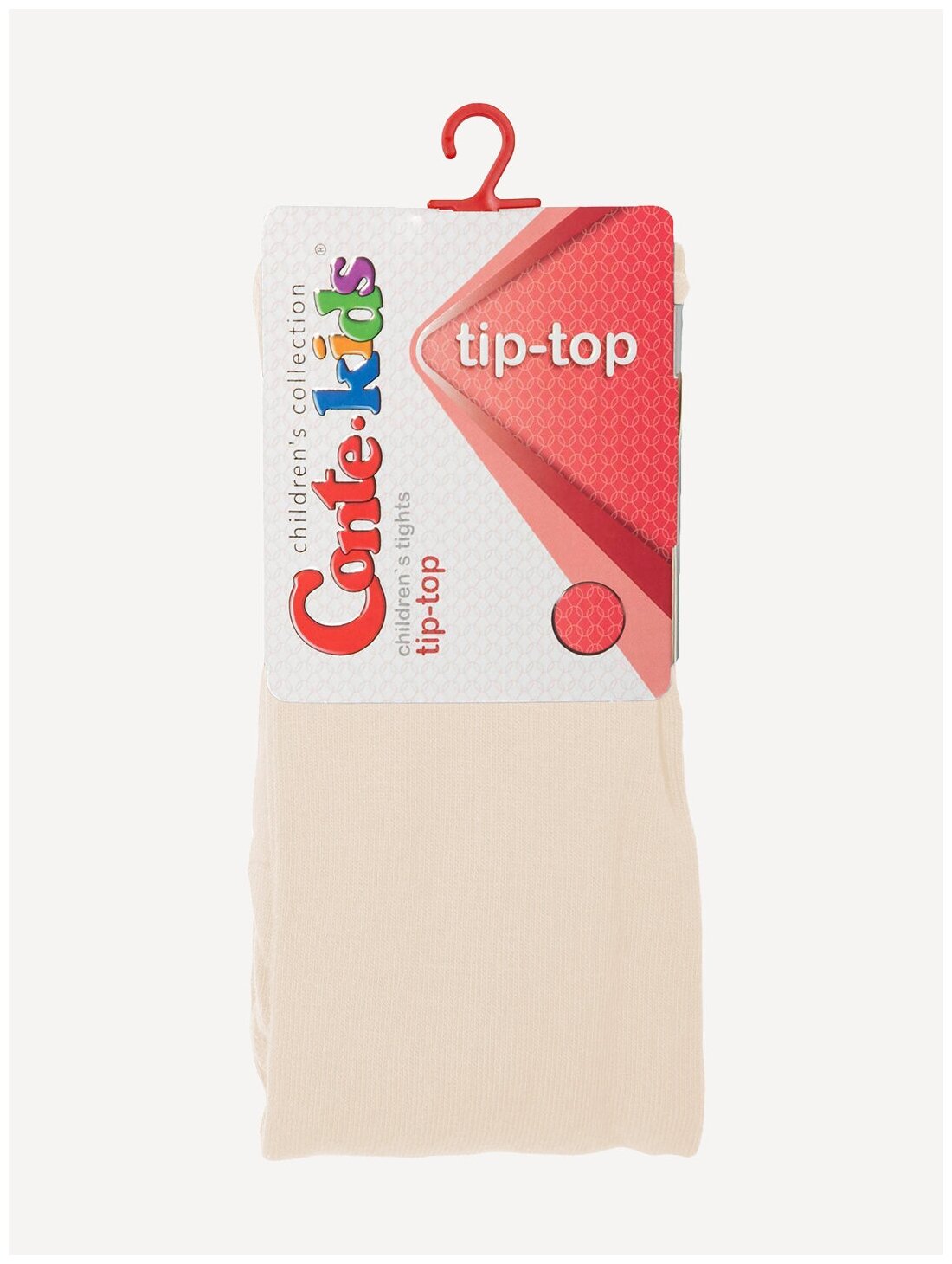 Колготки детские классической толщины из хлопка и LYCRA® Conte-kids TiP-TOP, размер 116-122, цвет 000-Бежевый