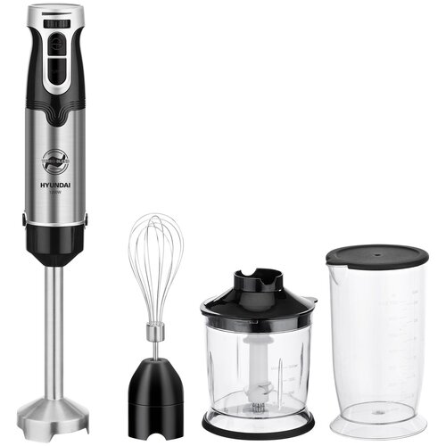 Блендер погружной HYUNDAI HYB-H3935 1200Вт черныйсеребристый 239700₽