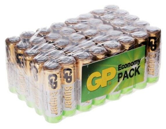 Батарейки GP Super Alkaline 1500 mAh LR6 40 шт GP 15A-B40