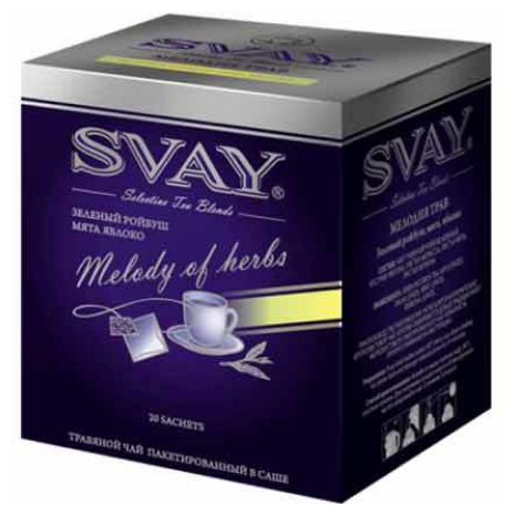Чай травяной Svay Мелодия трав в пакетиках, 20 пак.