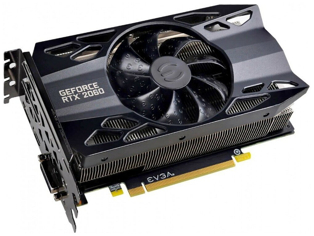 Видеокарта Evga Geforce Rtx 2060 Sc (06G-P4-2062-Kr)