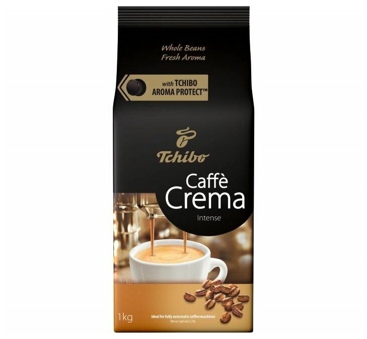 Кофе в зернах Tchibo Caffe Crema Intense, 1 кг