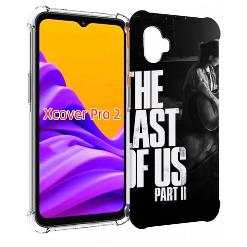 Чехол MyPads The Last of Us Part II Элли для Samsung Galaxy Xcover Pro 2 задняя-панель-накладка-бампер