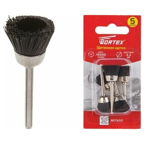 Щетка для гравера 16 мм WORTEX 5 штук ETBN3216018 490₽