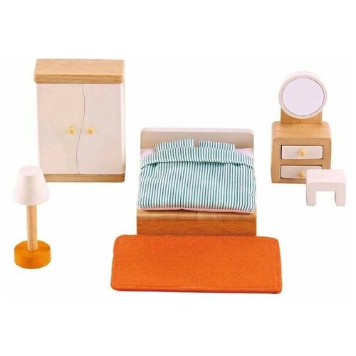 фото Мебель для кукольного домика «спальня» hape