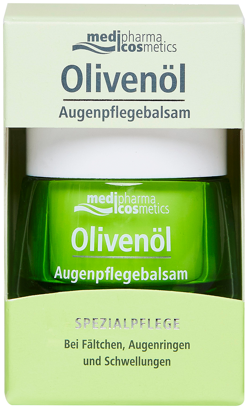 Medipharma cosmetics Olivenöl бальзам-уход для кожи вокруг глаз, 15 мл