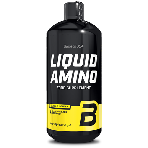 BCAA BioTechUSA Liquid Amino, лимон ,1000 мл. biotech liquid bcaa 1000 ml лимон