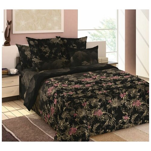 Постельное белье, Сатин, Евро, Блаженство.