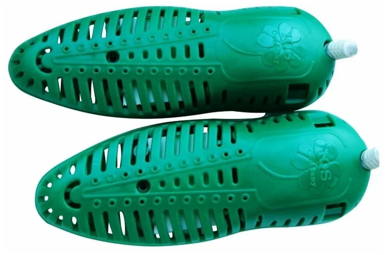 Сушилка для обуви / Сушилка для обуви электрическая, "Попрус", зеленая