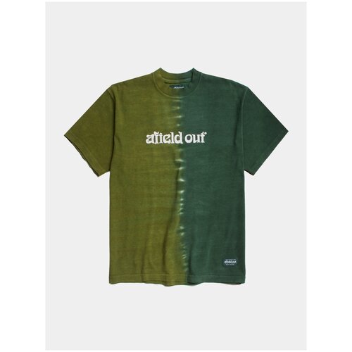 Футболка мужская Afield Out Duo Tone Tie Dye T-Shirt, зеленый, M