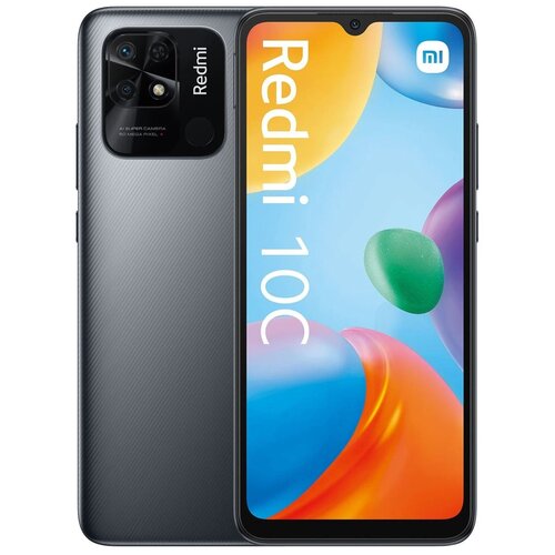 Смартфон Xiaomi Redmi 10C 4/128 ГБ Global, мятный зеленый