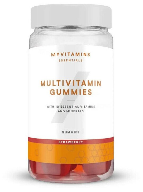 Multivitamin Gummies, 60 жевательных конфет (Клубника)