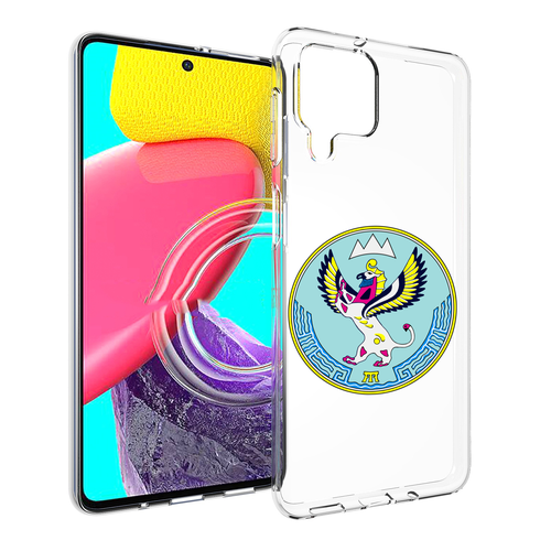 Чехол MyPads герб-алтай-горно-алтайск для Samsung Galaxy M53 (SM-M536) задняя-панель-накладка-бампер