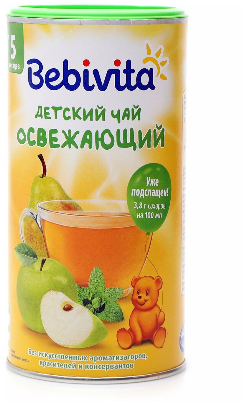 Чай Bebivita "Освежающий", 200 гр.Bebivita/1шт - фотография № 4