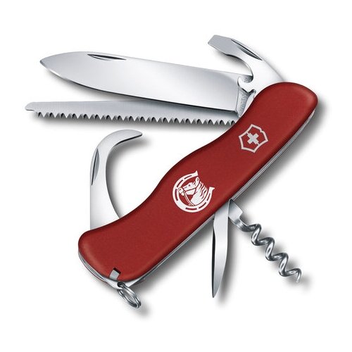 Victorinox нож equestrian, 111 мм, 12 функций, с фиксатором лезвия, красный