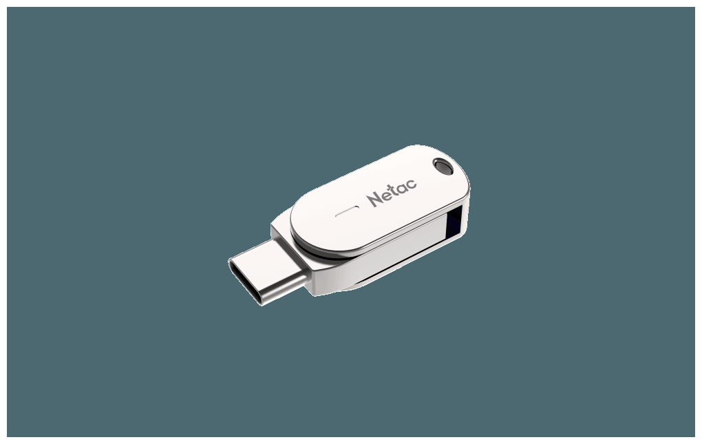 Флешка Netac U785С, 64Gb, USB 3.0/USB Type-C, Серебристый NT03U785C-064G-30PN - фото №19