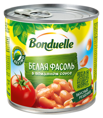 Фасоль Bonduelle белая в томатном соусе 400 г - фотография № 10