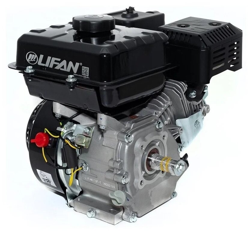 Бензиновый двигатель LIFAN 170F-T D20 (01719) 8 лс