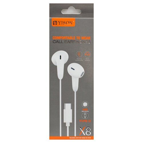 Наушники MP3 Type-C Yison X8 белый 84000₽