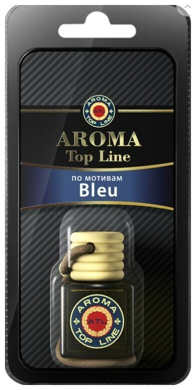 Ароматизатор на зеркало Aroma Top Line №17 Bleu бутылочка AROMA TOP LINE 4603726059268 | цена за 1 шт