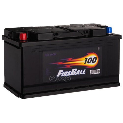 Аккумулятор автомобильный Fire Ball 100 А.ч. 810А (прямая полярность)