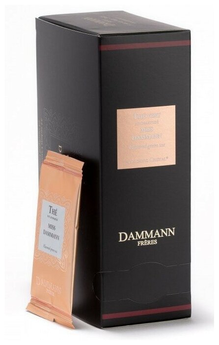 Dammann Мiss Dammann / Мисс Дамманн 2г Х 24пак чай зеленый аромат-ый (3499)
