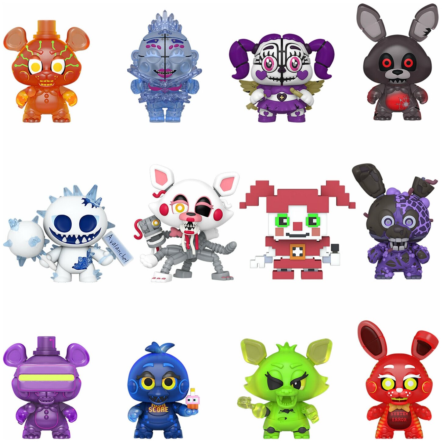 Фигурка Funko Mystery Minis Five Nights at Freddys S7 Events 1 штука в ассортименте 59687