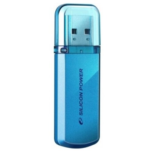 Флэш-память USB_ 16 GB Silicon Power Helios 101, синяя