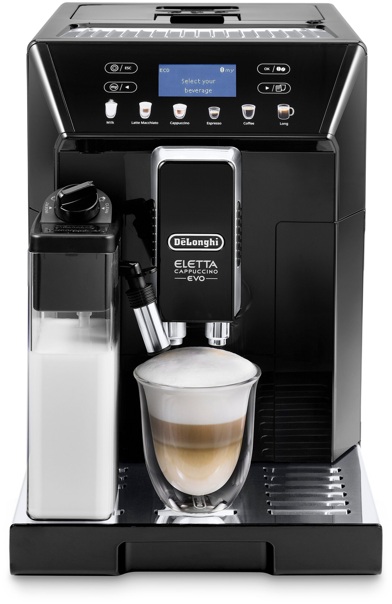 Кофемашина DeLonghi Eletta Cappuccino Evo ECAM 46.860.W