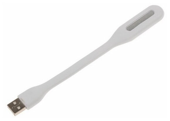 Светильник светодиодный LuazON A-05 USB гибкий 5 ватт 6 диодов белый