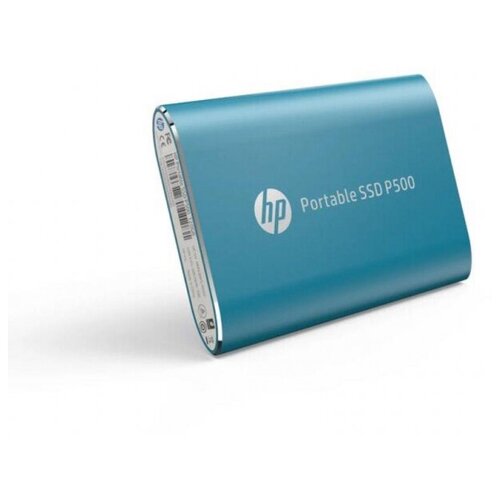 Внешний SSD HP 120 GB P500, голубой, USB 3.1/USB-C