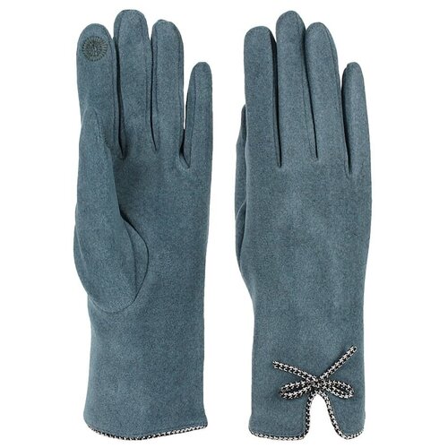 перчатки lorentino размер 8 5 черный Перчатки Lorentino, размер one size, голубой
