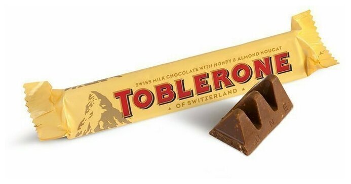 Молочный шоколад Toblerone 50 гр