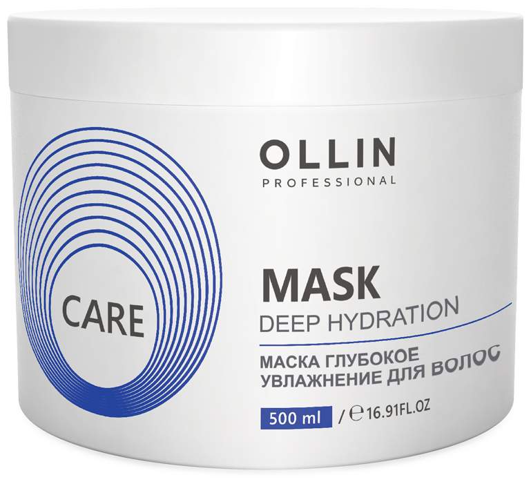 OLLIN CARE Маска глубокое увлажнение для волос 500мл/ Deep Hydration Mask For Hair