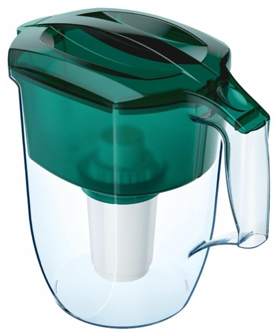 Водоочиститель "Кувшин" модель "Аквафор гарри"(зеленый) - фотография № 3
