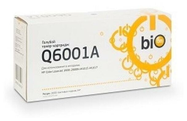 Bion Q6000A Картридж для HP Color LaserJet 1600/2600N/M1015/M1017, чёрный, 2500 Стр. [Бион]