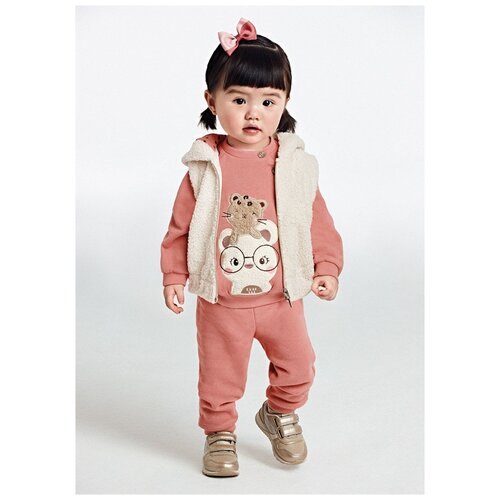 фото Комплект (пуловер, брюки и жилет) mayoral рост 98