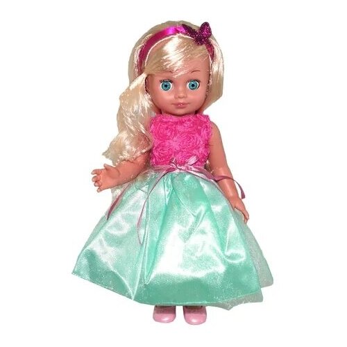 Кукла озвученная/ абвгдйка песня /Милана 40см/в комплекте 2 заколки,расческа