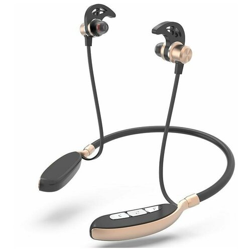 KADUM KD-382BT Золотые наушники - гарнитура bluetooth 124000₽