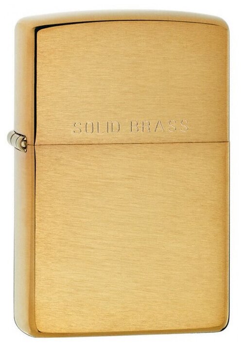 Zippo Зажигалка Zippo 204 Brushed Brass