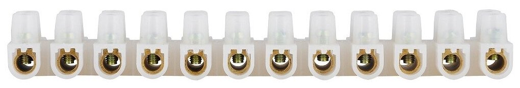 фото Iek UZV1-030-10 Зажим винтовой ЗВИ-30 6-16мм2 12пар ИЭК