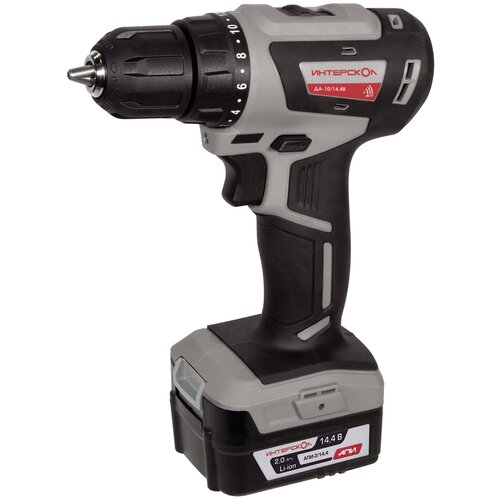 Аккумуляторная дрель-шуруповерт интескол ДА-1014 1132000₽