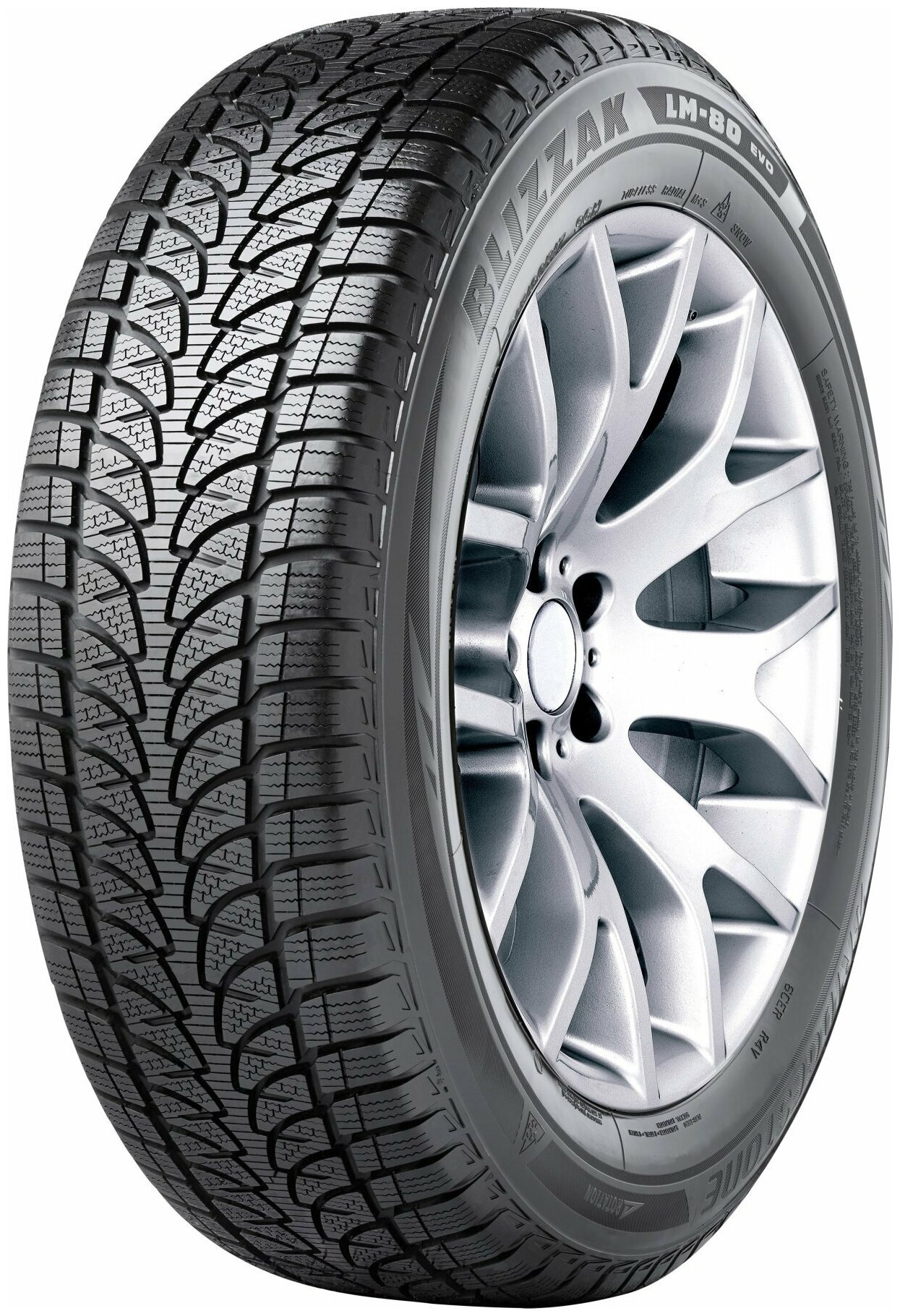 Автошина Bridgestone Blizzak LM-80 Evo 255/50 R20 109H XL