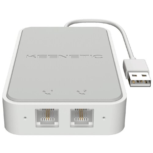 Маршрутизатор Keenetic Linear (KN-3110) USB-адаптер для двух аналоговых телефонов базовая станция keenetic plus dect для интернет центров keenetic