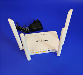 Роутер WiFi 3G/4G USB 4 антенны (ZBT WE1626)