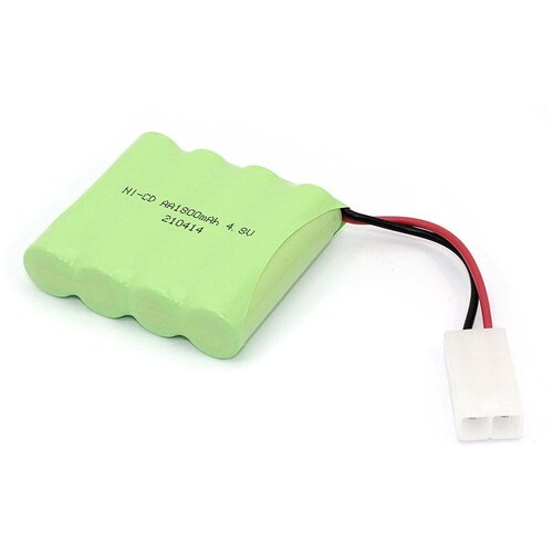 Аккумулятор Ni-Cd 4.8V 1800 mAh AA Flatpack разъем KET-2P аккумулятор vbparts ni cd 4 8v 1800mah aa flatpack разъем ket 2p 082367