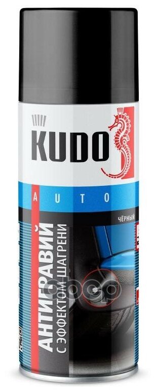 Антигравий (Черный) С Эффектом Шагрени Kudo 520 Мл Kudo Ku-5225 KudoKU5225