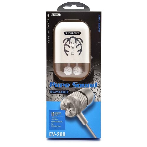 ELMCOEI EV-208 Белые наушники-гарнитура 34300₽