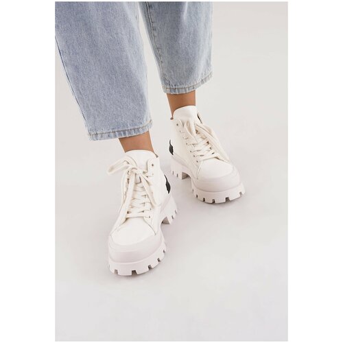 фото Ботинки mario berlucci, молочный, 36